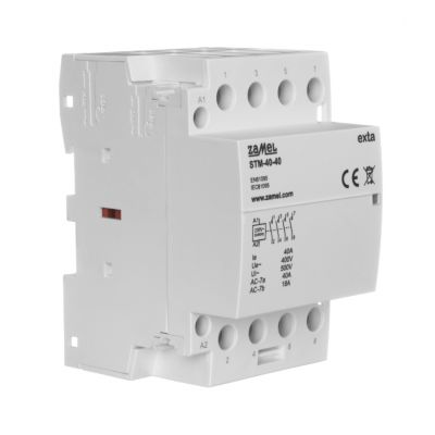 Stycznik modułowy instalacyjny 40A 4xNO 230V AC TYP: STM-40-40 (EXT10000296-WUN)